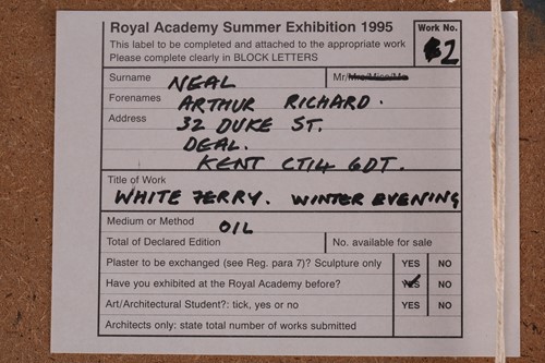 Lot 105 - Arthur Richard Neal (b.1952) British, 'White...