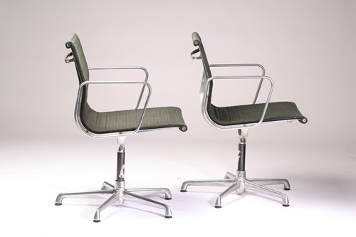 Lot 264 - A pair of Charles Eames vintage ICF (licensed)...