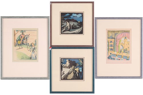 Lot 37 - Harold Jones (1904-1922), two colour...