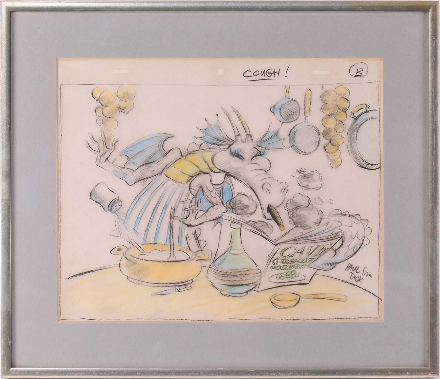 Lot 71 - Richard Williams (1933-2109), 'Cough’, cooking...