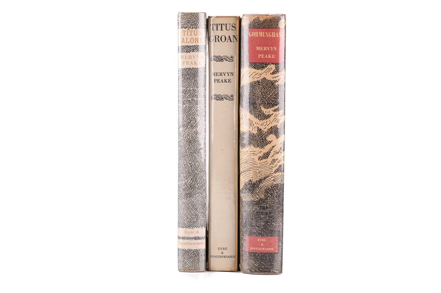 Lot 352 - Peake (Mervyn), The Gormenghast Trilogy, 1st...