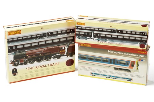 Lot 313 - A boxed Hornby Railways R2370 'Royal Train'...