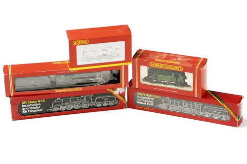 Lot 317 - Five boxed Hornby Railways locomotives,...