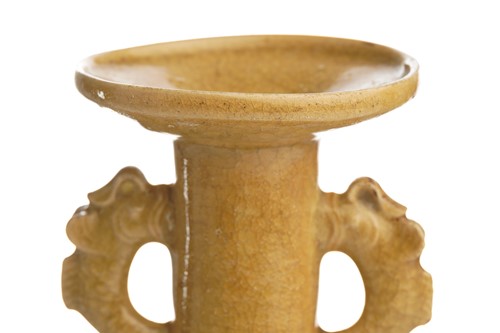 Lot 96 - A Chinese porcelain mallet shape vase,...