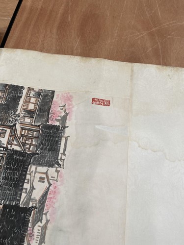 Lot 197 - A Chinese hanging scroll, New Year - Suzhou...