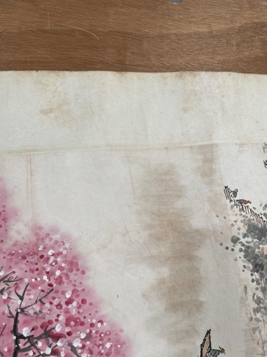 Lot 197 - A Chinese hanging scroll, New Year - Suzhou...