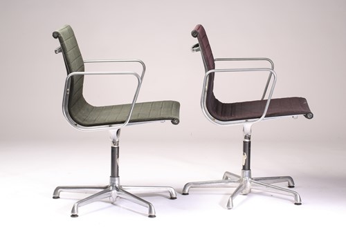 Lot 186 - Two Charles Eames vintage ICF (licensed)...