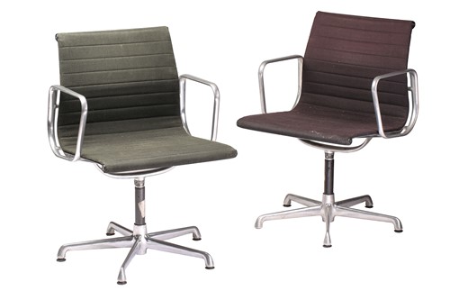 Lot 186 - Two Charles Eames vintage ICF (licensed)...