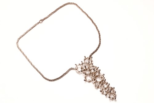 Lot 187 - Henkel & Grossé - A modernist necklace in...