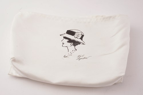 Lot 354 - Chanel - A double flap classic handbag,...