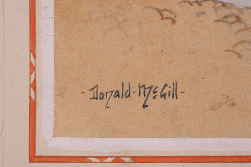 Lot 34 - Donald McGill (1875-1962), two original...