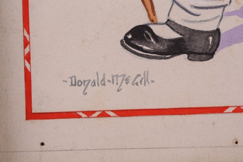 Lot 34 - Donald McGill (1875-1962), two original...