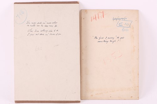 Lot 34 - Donald McGill (1875-1962), two original...