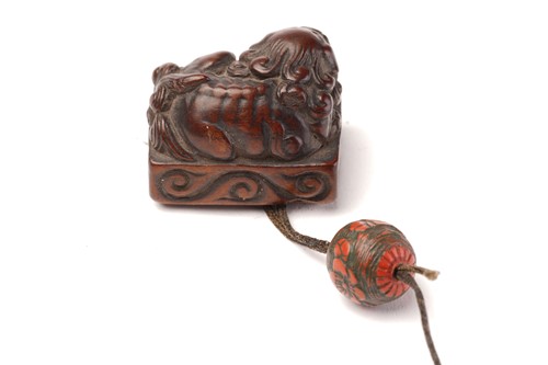 Lot 157 - A Japanese four-case lacquer inro, Meiji...