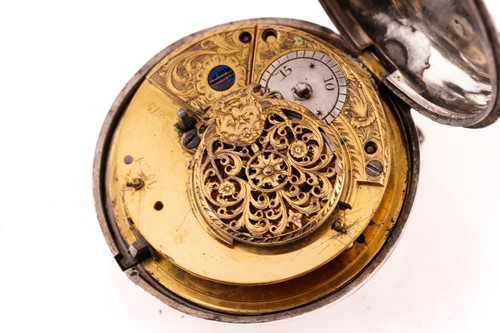 Lot 326 - Two 18th-century open-face pocket watches and...