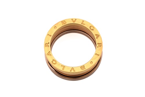 Lot 276 - Bvlgari - B.zero1 Ring in tri-coloured gold,...