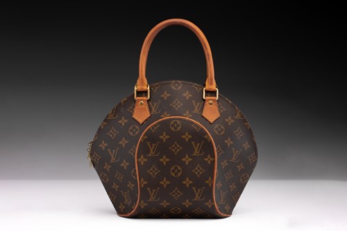 Louis+Vuitton+Mini+Ellipse+Pouch+Brown+Canvas for sale online