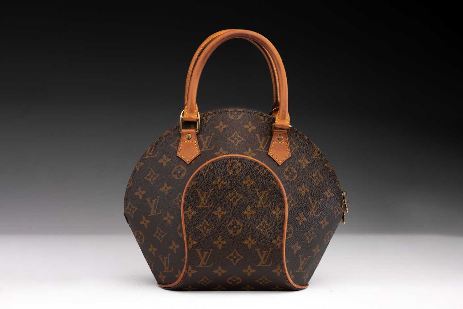 Brown Louis Vuitton Monogram Ellipse MM Handbag