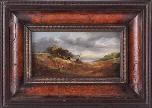 Lot 10 - Follower of John Constable, landscape, 19th...