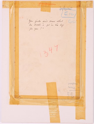 Lot 39 - Donald McGill (1875-1962), an unframed signed...