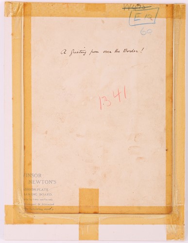 Lot 40 - Donald McGill (1875-1962), an unframed signed...