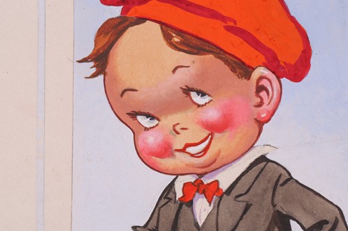 Lot 40 - Donald McGill (1875-1962), an unframed signed...
