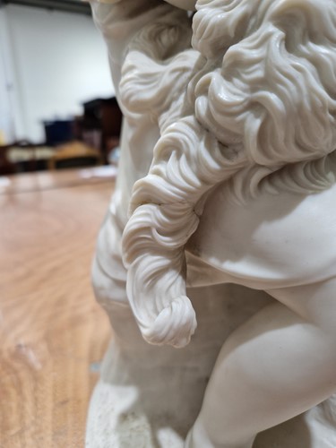 Lot 418 - After J. Durham 1862, a Parian ware figure of...