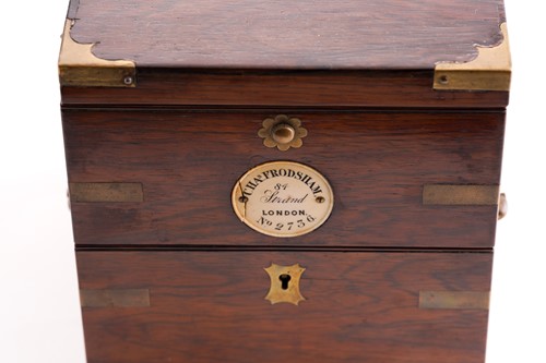 Lot 357 - Charles Frodsham, 84 Strand, London; A mid...