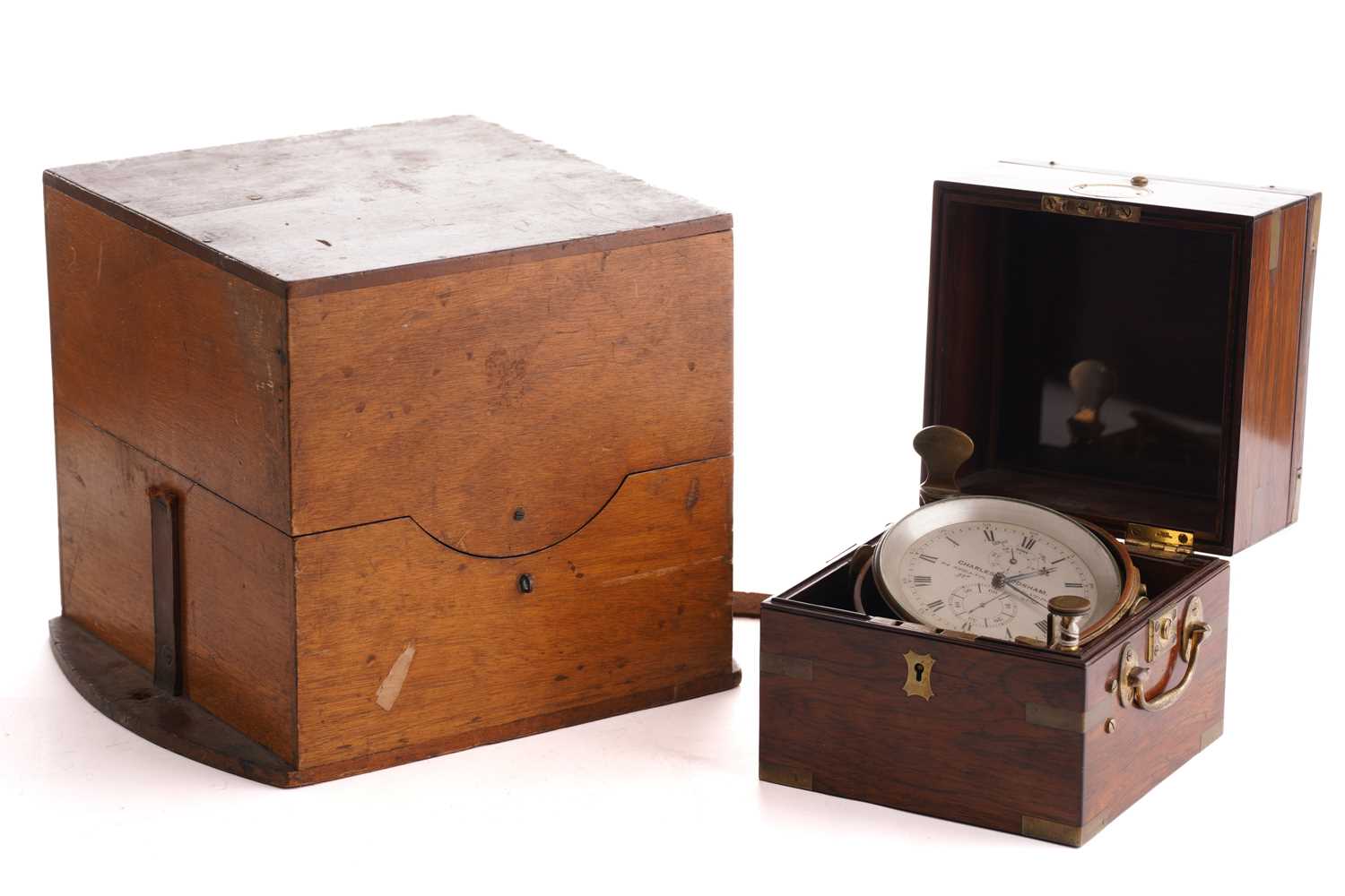 Lot 357 - Charles Frodsham, 84 Strand, London; A mid...