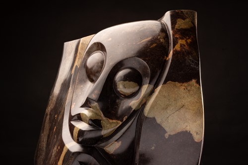 Lot 350 - Richard Mteki (B. 1947 Zimbabwe), Head Study...