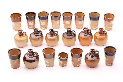 Lot 115 - Collection of twenty one Doulton stoneware...