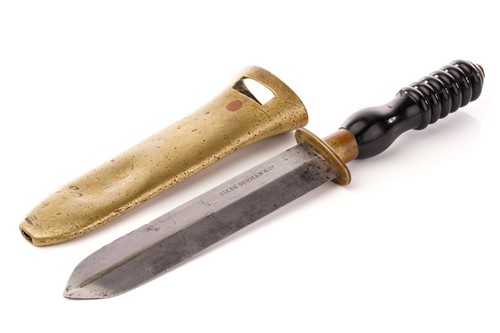 Lot 479 - A Siebe Gorman divers knife (fifth style) with...