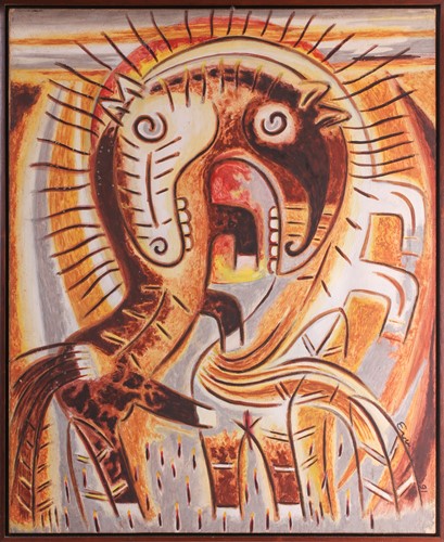 Lot 25 - Ever Fonseca (b.1938) Cuban, Untitled abstract...