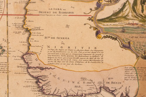 Lot 128 - After Nicolas de Fer, Map of Western Europe...
