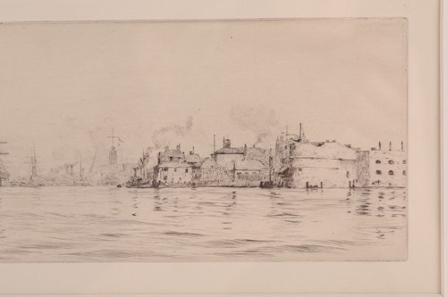 Lot 102 - William Lionel Wyllie (1851 – 1931) Warships...