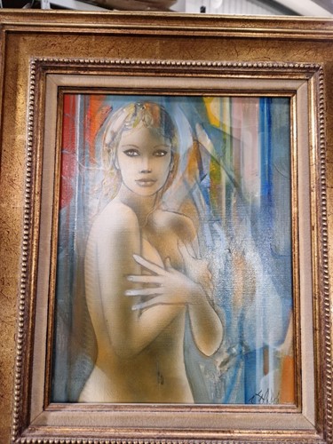Lot 15 - Jean Baptiste Valadié (French b.1933), a nude...