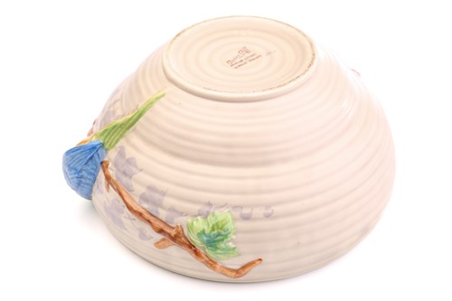 Lot 444 - A Clarice Cliff Fantasque design clog in a...