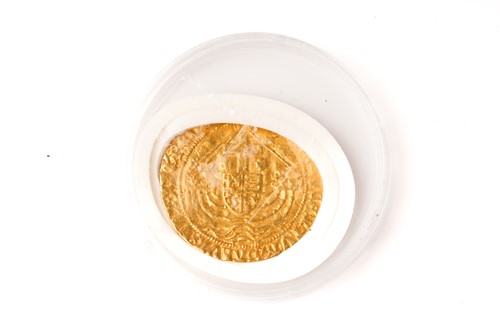 Lot 377 - Edward IV Gold Angel, First Reign, 1461-70 AD,...
