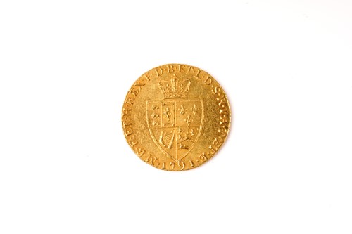 Lot 367 - Geo III gold guinea, 1791, fifth laur. bust...