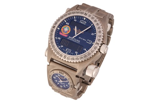 Lot 374 A Breitling Emergency Orbiter 3 Quartz 41mm