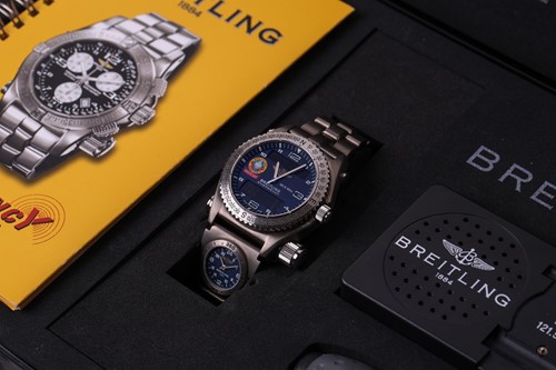 Lot 374 - A Breitling Emergency Orbiter 3 Quartz 41mm...