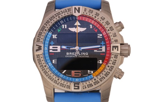 Lot 386 - A Breitling Exospace B55 Yachting Connected...