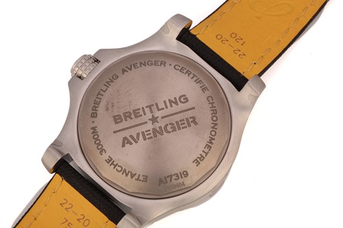 Lot 378 - A Breitling Avenger Automatic 45mm watch,...