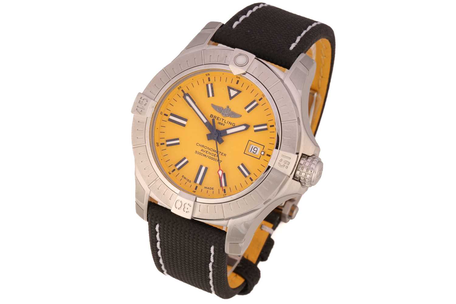 Lot 378 - A Breitling Avenger Automatic 45mm watch,...