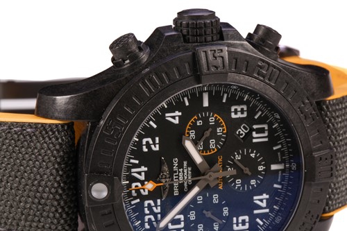 Lot 415 - BA Breitling Avenger Hurricane watch,...
