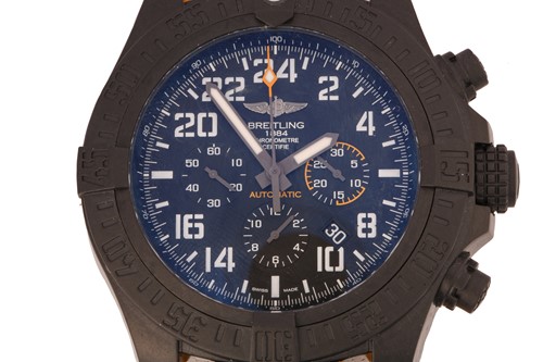 Lot 415 - BA Breitling Avenger Hurricane watch,...