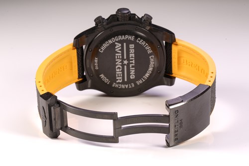 Lot 415 - BA Breitling Avenger Hurricane watch,...