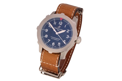 Lot 397 - A Breitling Aviator Super 8 B20 watch,...