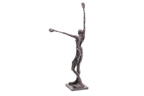 Lot 344 - Carol Peace (b.1970), 'Dancer VII', bronze,...