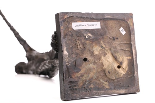 Lot 344 - Carol Peace (b.1970), 'Dancer VII', bronze,...